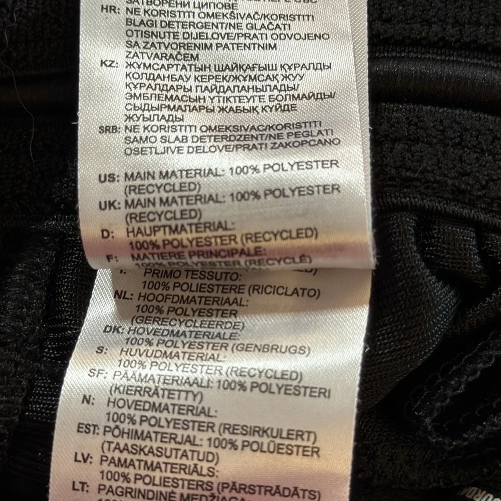 Adidas Tiro Track Pants Black 3 Stripe Ankle Zip Joggers Mens Medium